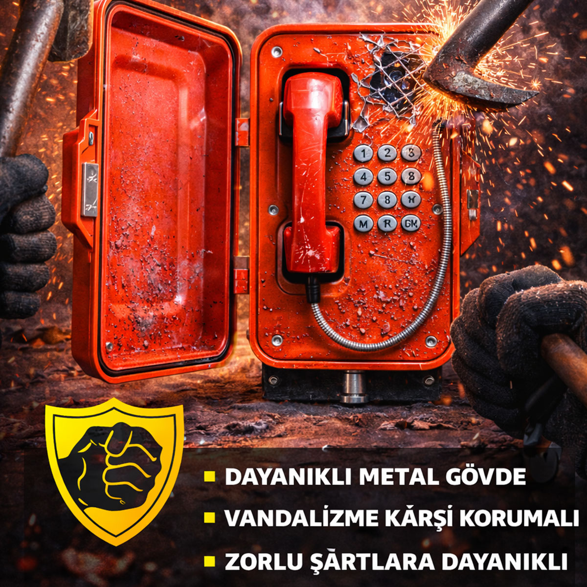 Darbeye Dayanıklı Acil Durum Telefonları: Zorlu Koşullarda Güvenilir İletişim