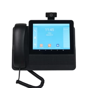 IP Ağ İnterkom Sistemi, Dokunmatik Ekranlı Multimedya Akıllı Videolu Telefon