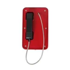 Otel, demiryolu, tünel için analog/SIP hava koşullarına dayanıklı acil durum telefonu